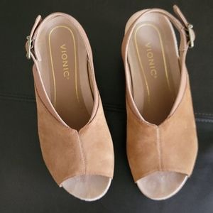 Vioinic open toe wedge sandals